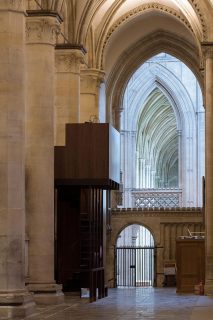 Canterbury Cathedral Organ Loft. 08.2021