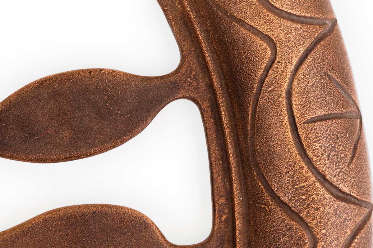 Bronze casting detail