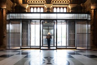 V&A Cromwell Road Entrance - made by millimetre with Sam Jacob Studio