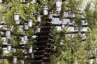 Queens Green Canopy Tree of Trees - made by millimetre with Heatherwick Studio