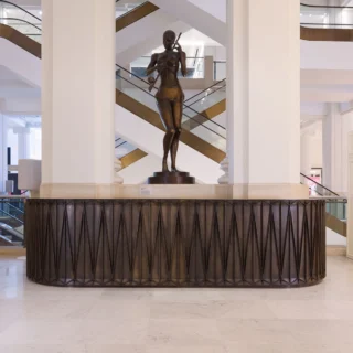 Al-Jawad Pike - Selfridges Information Desk - made by millimetre