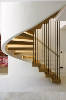 Suspended Helical Staircase