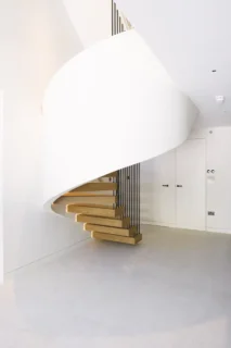 Suspended Helical Staircase