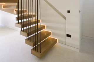 Suspended Helical Staircase