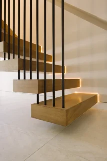 Suspended Helical Staircase