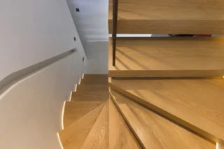 Suspended Helical Staircase