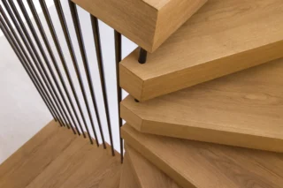 Suspended Helical Staircase