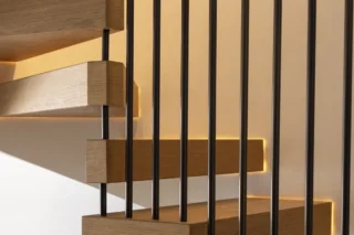 Suspended Helical Staircase